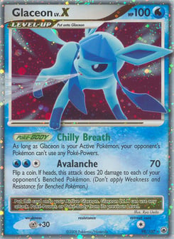 Glaceon LV.X 98/100 Majestic Dawn