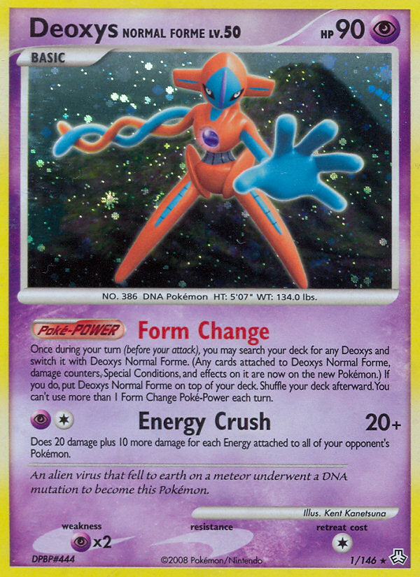 Deoxys Normal Forme 1/146 Legends Awakened