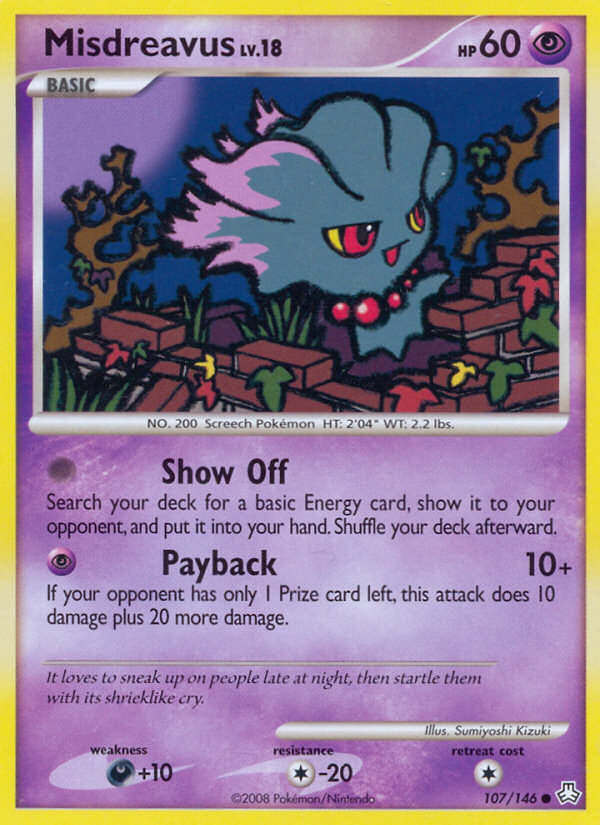 Misdreavus 107/146 Legends Awakened