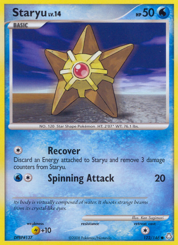 Staryu 122/146 Legends Awakened