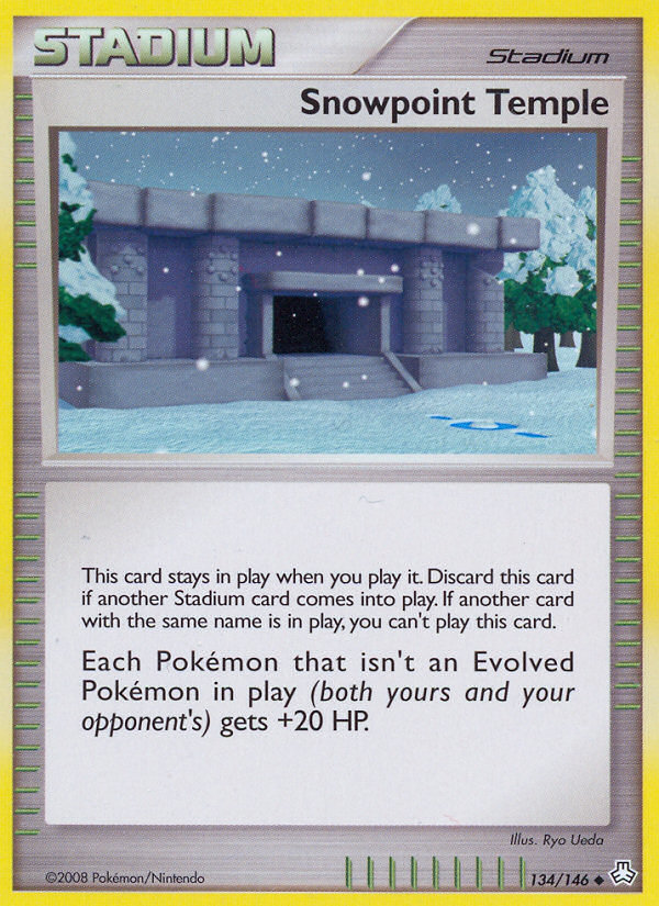 Snowpoint Temple 134/146 Legends Awakened