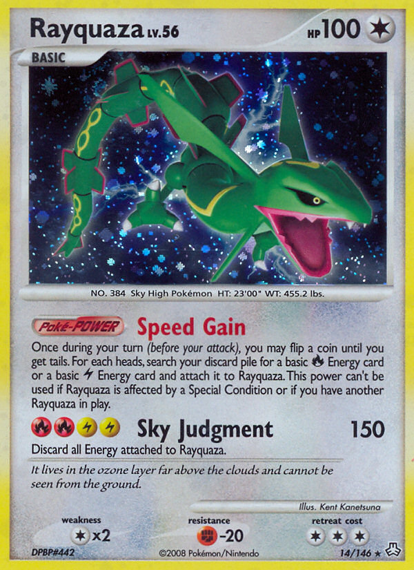 Rayquaza 14/146 Legends Awakened