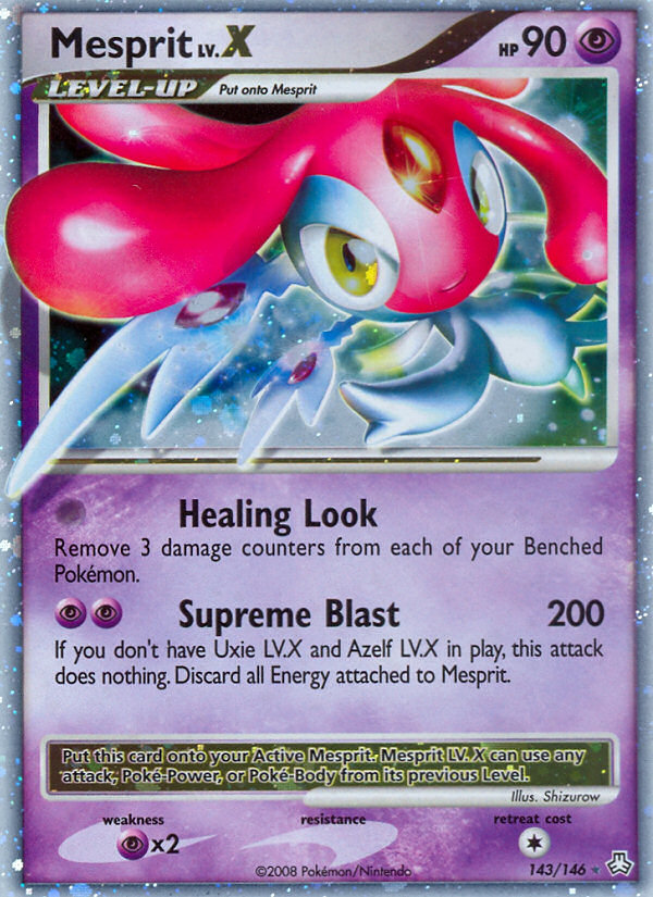 Mesprit LV.X 143/146 Legends Awakened
