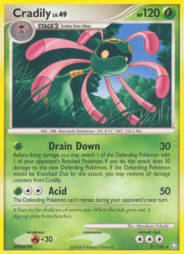 Cradily 21/146 Legends Awakened