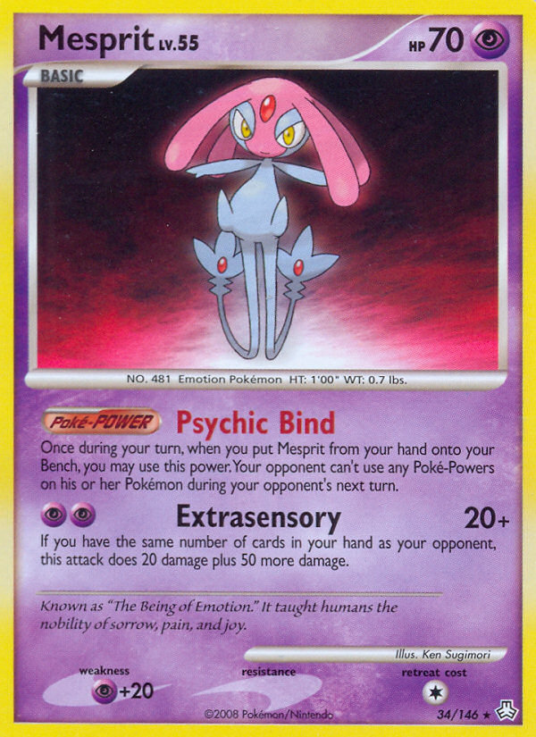 Mesprit 34/146 Legends Awakened