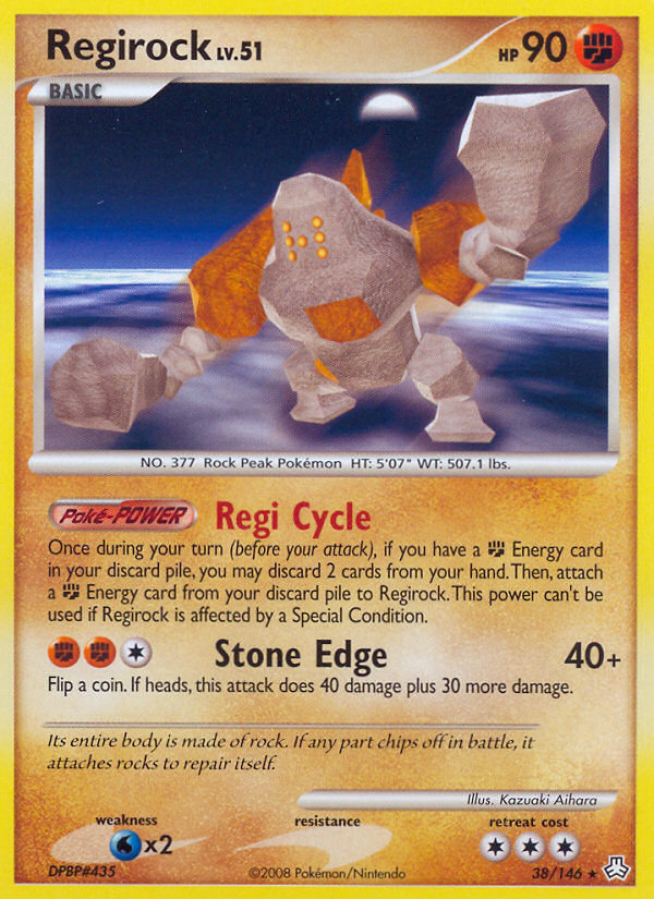 Regirock 38/146 Legends Awakened