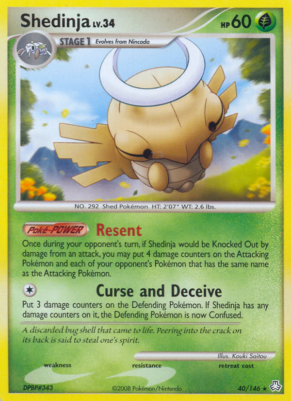 Shedinja 40/146 Legends Awakened