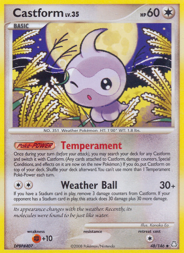 Castform 48/146 Legends Awakened