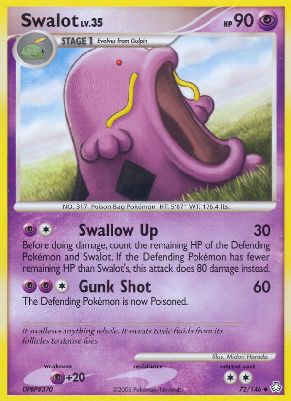 Swalot 72/146 Legends Awakened