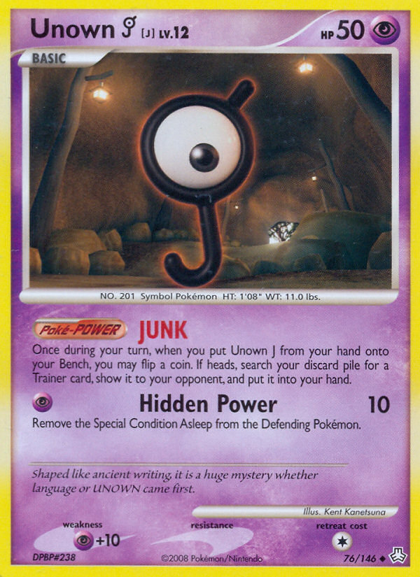 Unown [J] 76/146 Legends Awakened