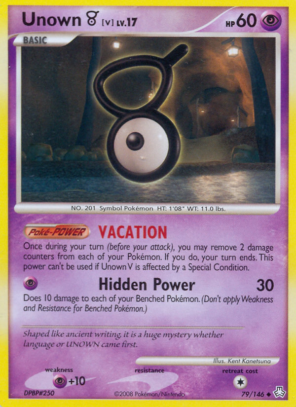 Unown [V] 79/146 Legends Awakened