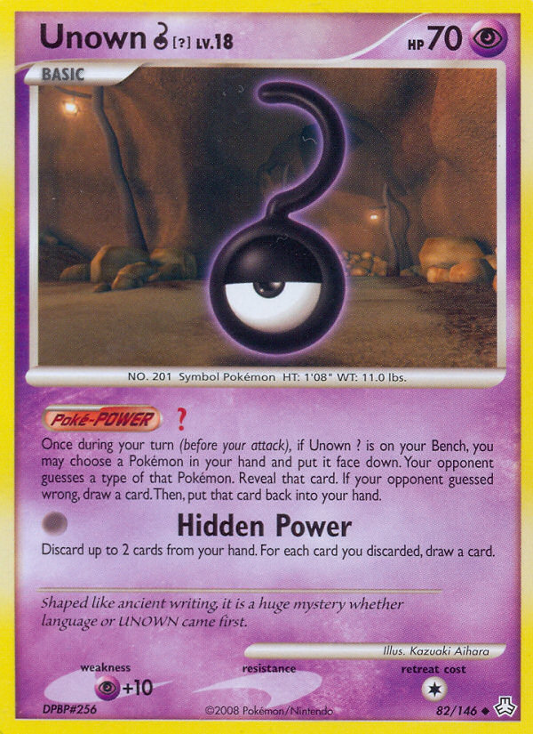 Unown [?] 82/146 Legends Awakened