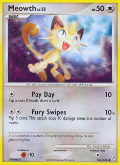 Meowth 106/146 Legends Awakened