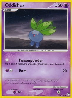 Oddish 112/146 Legends Awakened