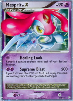 Mesprit LV.X 143/146 Legends Awakened