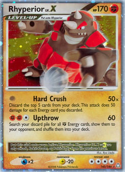 Rhyperior LV.X 145/146 Legends Awakened