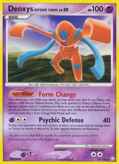 Deoxys Defense Forme 25/146 Legends Awakened