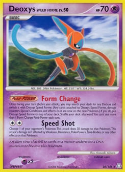 Deoxys Speed Forme 26/146 Legends Awakened