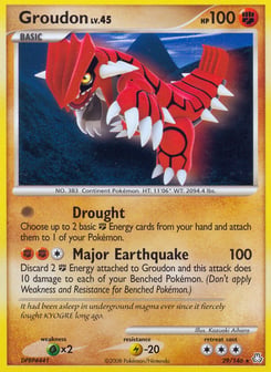 Groudon 29/146 Legends Awakened