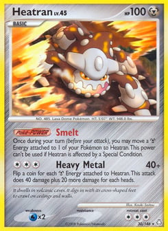 Heatran 30/146 Legends Awakened
