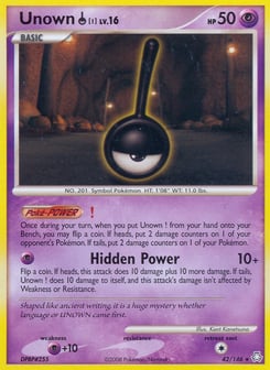 Unown [!] 42/146 Legends Awakened