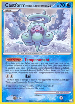 Castform Snow-Cloud Form 50/146 Legends Awakened