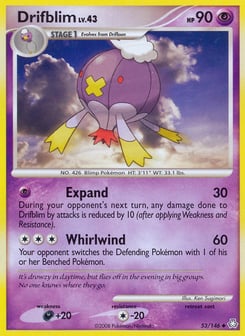 Drifblim 53/146 Legends Awakened