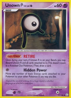 Unown [R] 77/146 Legends Awakened