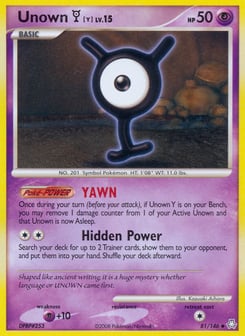 Unown [Y] 81/146 Legends Awakened