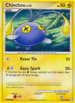 Chinchou 88/146 Legends Awakened