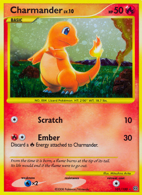 Charmander 101/100 Stormfront