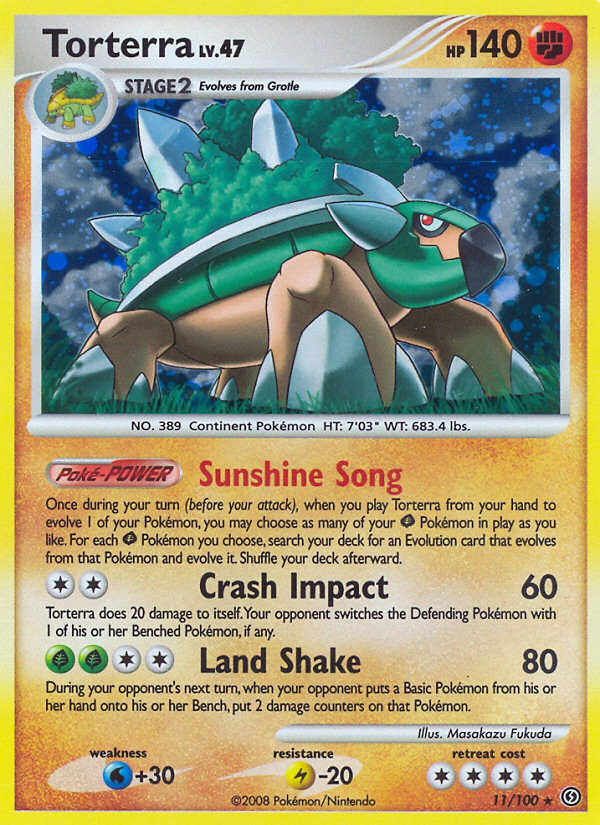Torterra 11/100 Stormfront