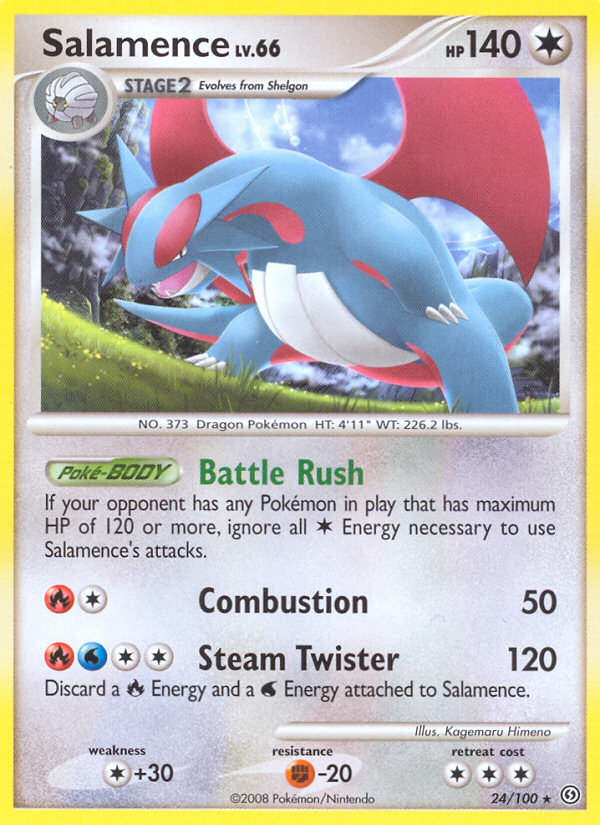 Salamence 24/100 Stormfront