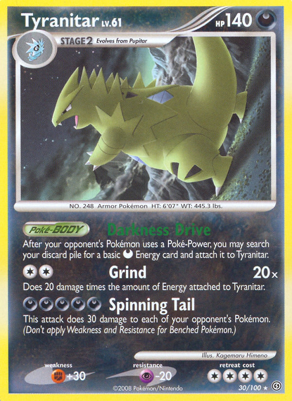 Tyranitar 30/100 Stormfront
