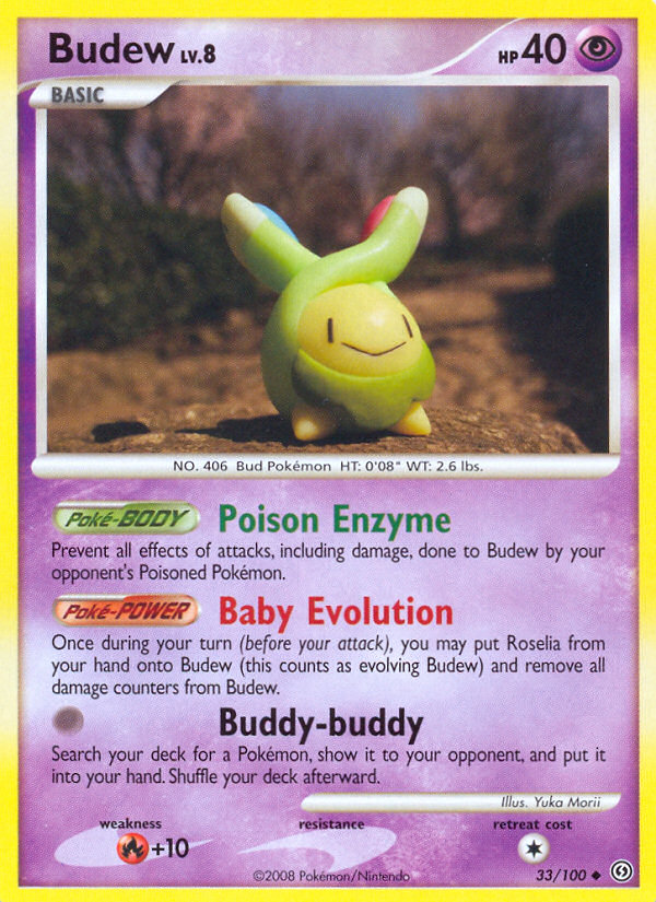 Budew 33/100 Stormfront