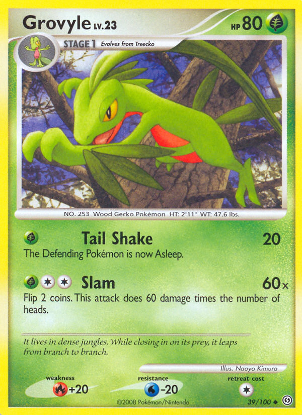 Grovyle 39/100 Stormfront