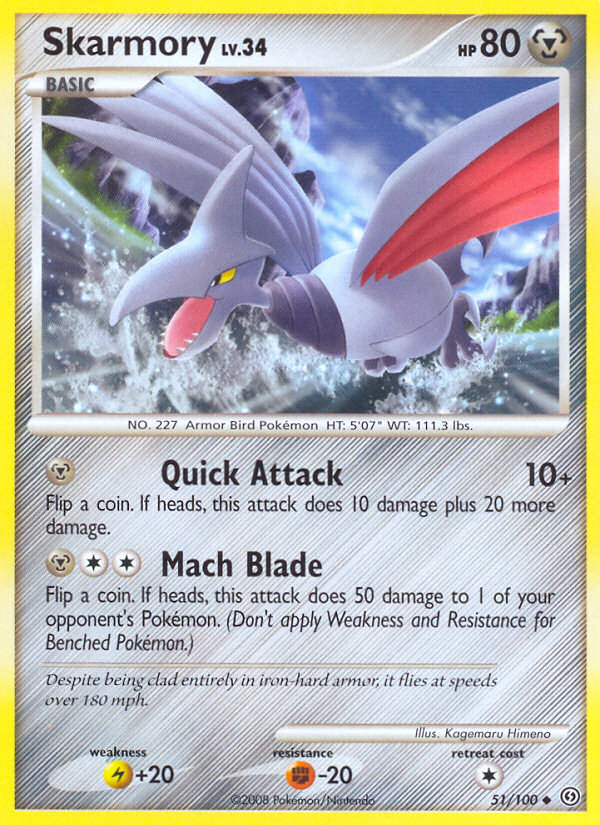 Skarmory 51/100 Stormfront