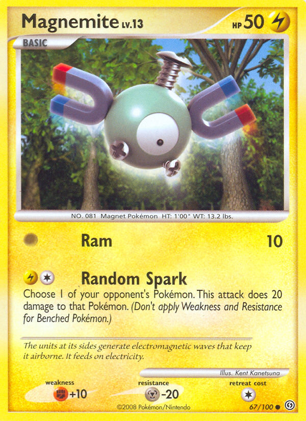 Magnemite 67/100 Stormfront