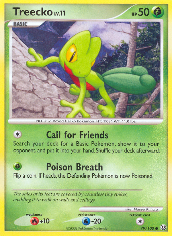 Treecko 79/100 Stormfront