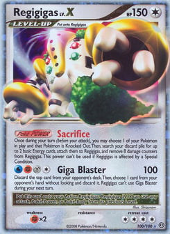 Regigigas LV.X 100/100 Stormfront