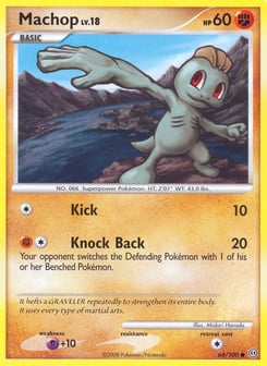 Machop 64/100 Stormfront