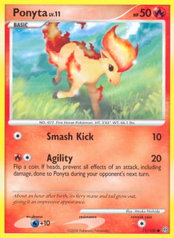 Ponyta 71/100 Stormfront