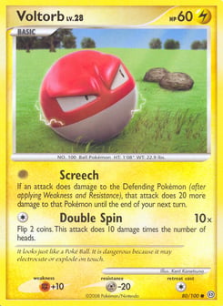 Voltorb 80/100 Stormfront