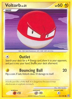 Voltorb 81/100 Stormfront