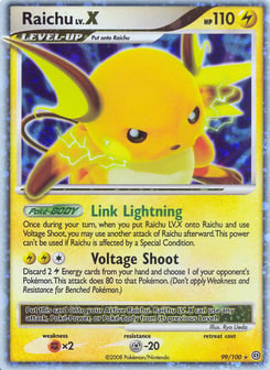 Raichu LV.X 99/100 Stormfront
