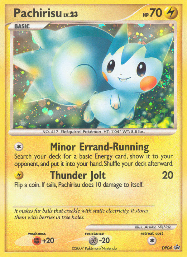 Pachirisu DP04 DP Black Star Promos
