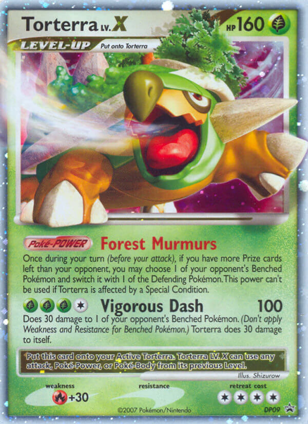 Torterra LV.X DP09 DP Black Star Promos