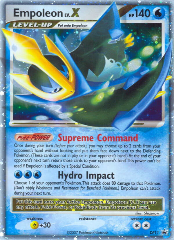 Empoleon LV.X DP11 DP Black Star Promos