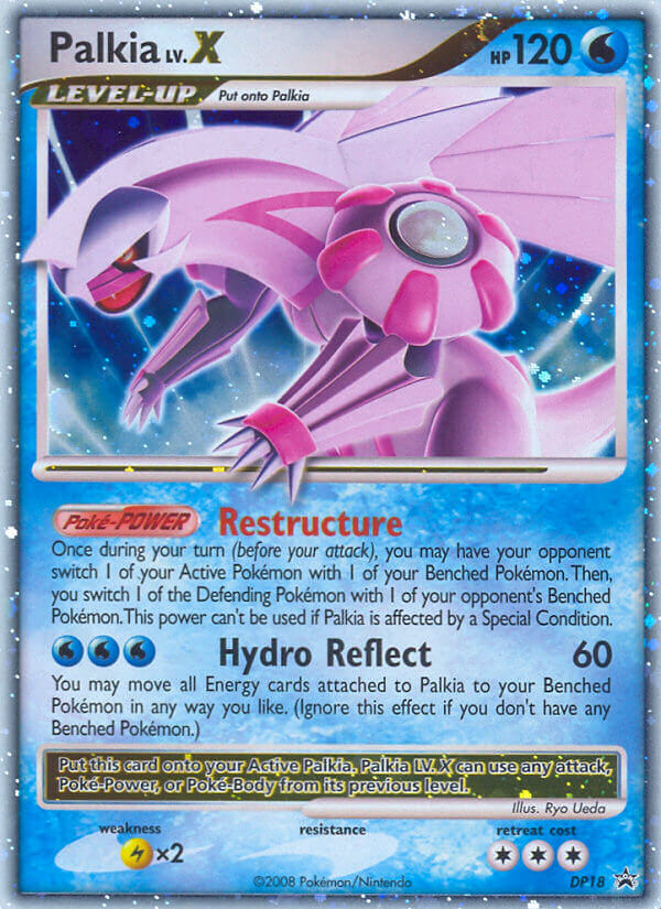 Palkia LV.X DP18 DP Black Star Promos