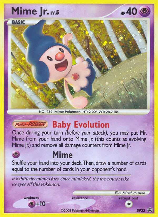 Mime Jr. DP22 DP Black Star Promos